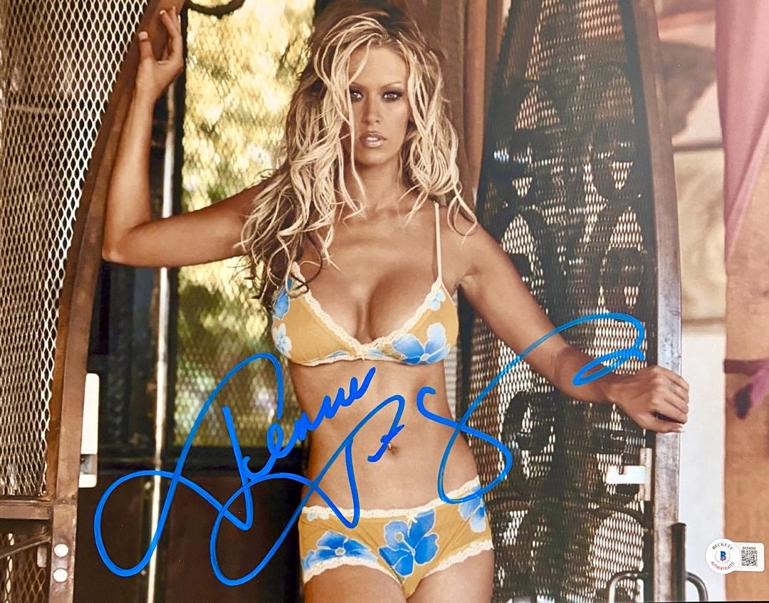 Jenna Jameson Sexy 11x14 Photo - Beckett COA
